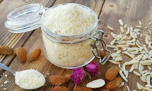 قیمت خرید آرد بادام ارگانیک + تست کیفیت